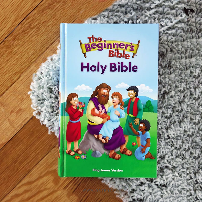 BBL33as_KJV-The-Beginners-Bible-Holy-Bible-Hardcover_a.jpg KJV, The Beginner's Bible Holy Bible, Hardcover: King James Version, the Beginner’s Bible, Reference Edition, Giant Print - Image 1