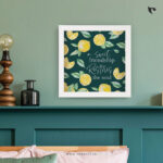 A sweet friendship restores the soul | Bible Verse Frame | Christian Wall Decor (12x12 Inch)