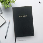 KJV Thinline Reference Bible | Black Bonded Leather