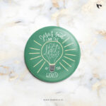 Jesus said I am the light of the world | Christian Bible verse | Button Badges