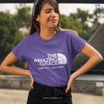 The Amazing Grace | Christian Bible Verse T-Shirt | Women's