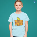 Prayer Works | Bible Verse Christian T-Shirt | Kids