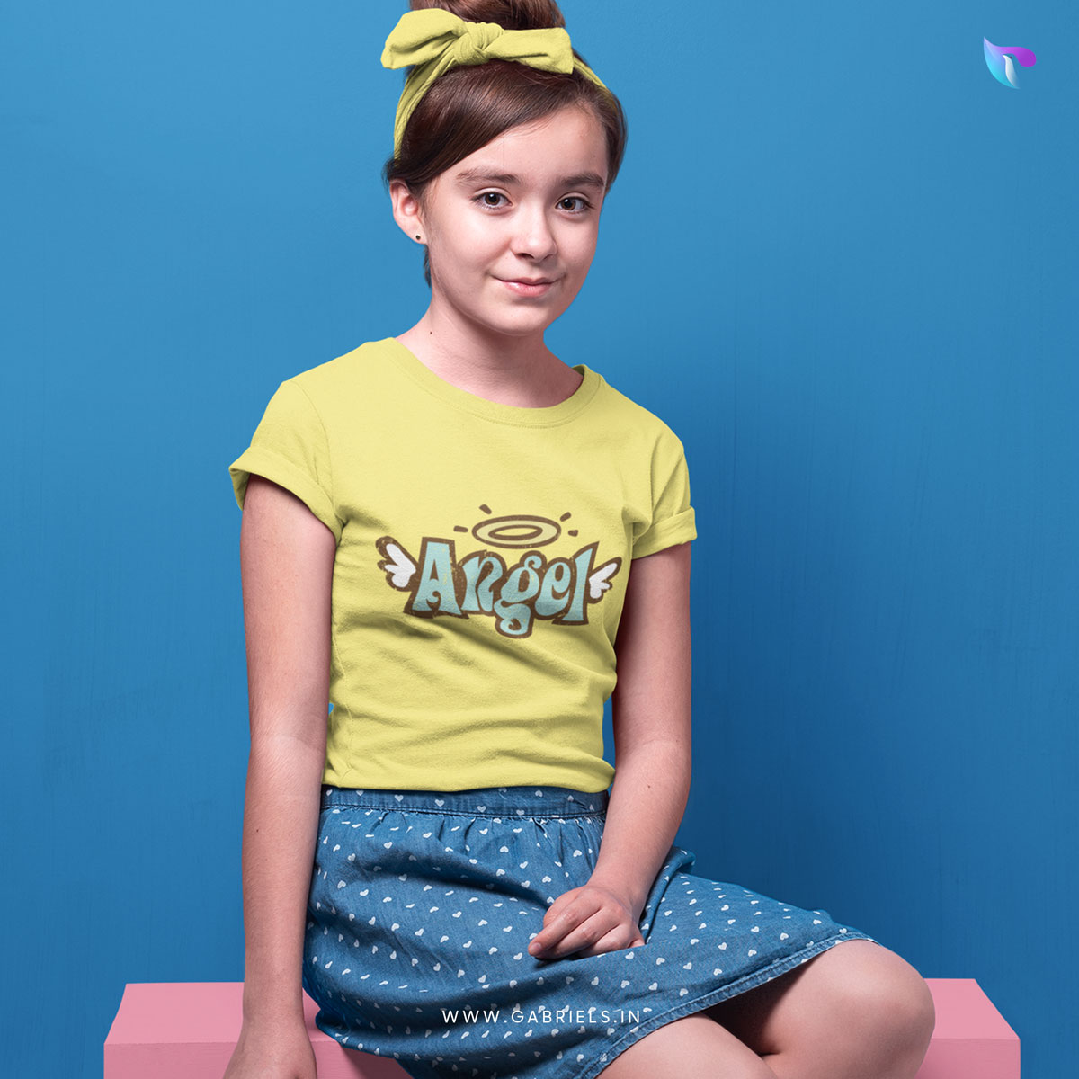 Christian-bible-verse-t-shirt-16K_Angel_a.jpg Angel | Bible Verse Christian T-Shirt | Kids - Image 1