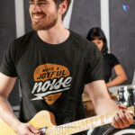 Make A Joyful noise | Bible Verse Christian T-Shirt | Men's