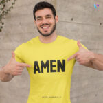 Amen | Bible Verse Christian T-Shirt | Men's