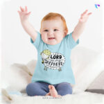 The Lord is my Shepherd (Psalm 23) | Christian Bible Verse T-Shirt | Infant