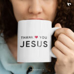 Thank you Jesus | Christian Ceramic Mug