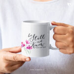 Be Still and know that i am God | Christian Ceramic Mug
