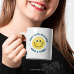 Start each morning with a smile | Christian Ceramic Mug