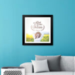With God all things are possible (Matthew 19:26) Bible Verse Frame | Budget Christian Frames