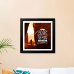 I will lift up my eyes to the hills (Psalm 121:1) Bible Verse Frame | Budget Christian Frames