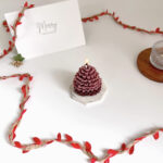 Pinecone Candle Decor