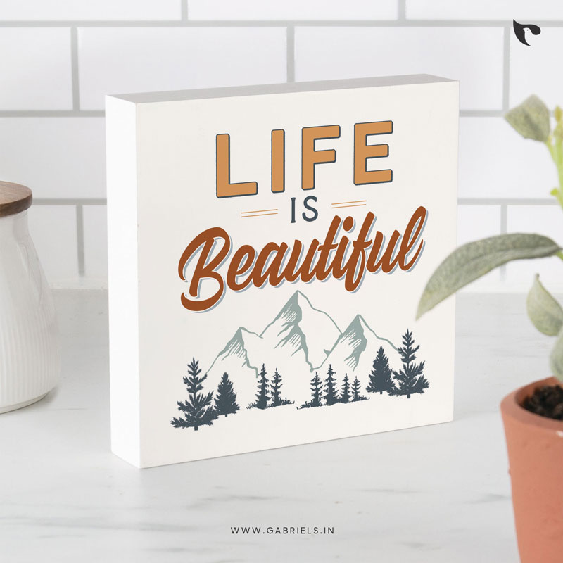 life-is-beautiful-WOOD-BLOCK-DECOR-CWBD-26_a.jpg Life is beautiful | Christian Wood Block Decor - Image 1